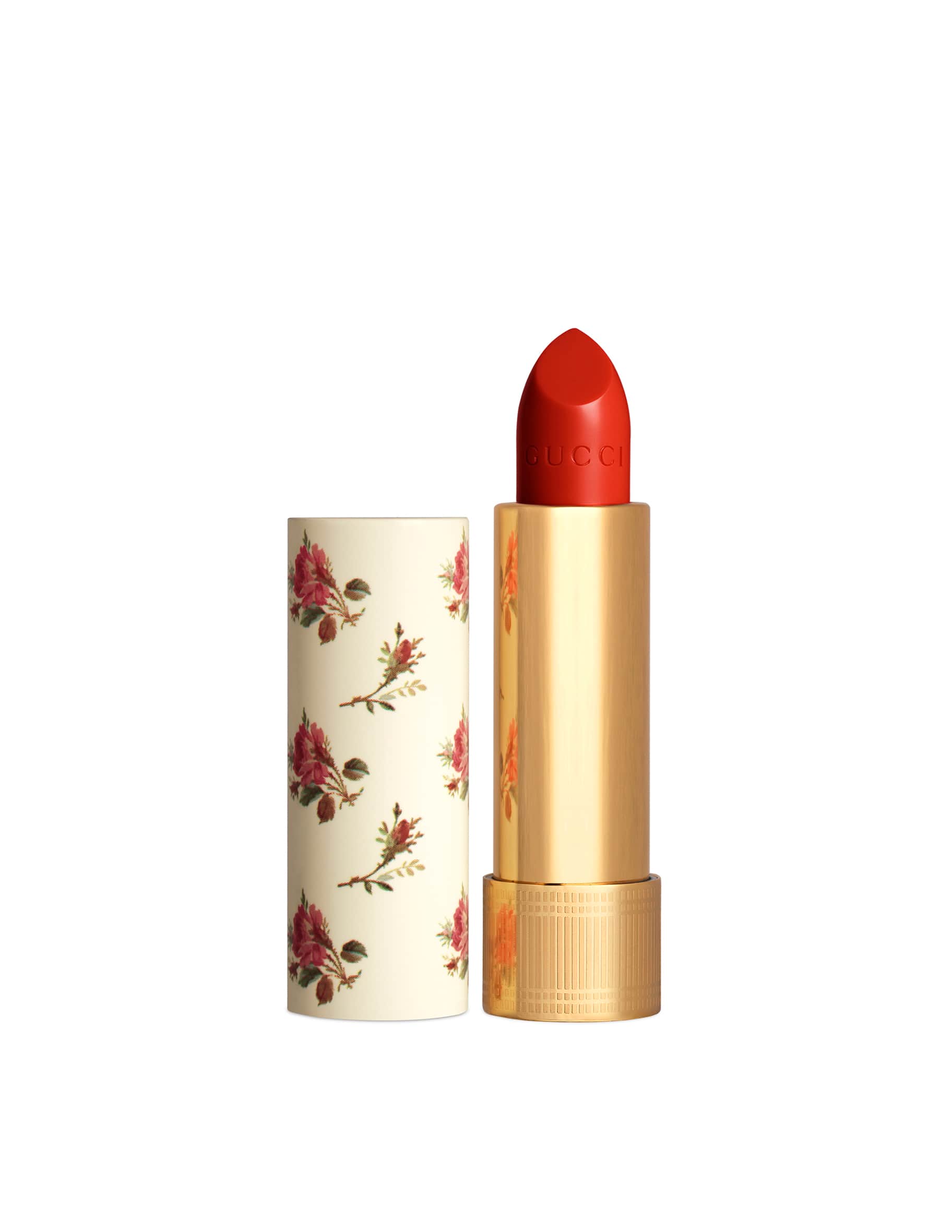 口紅 GUCCI 122 122 Eliza Ginger, Rouge à Lèvres Satin Lipstick in 122 Eliza