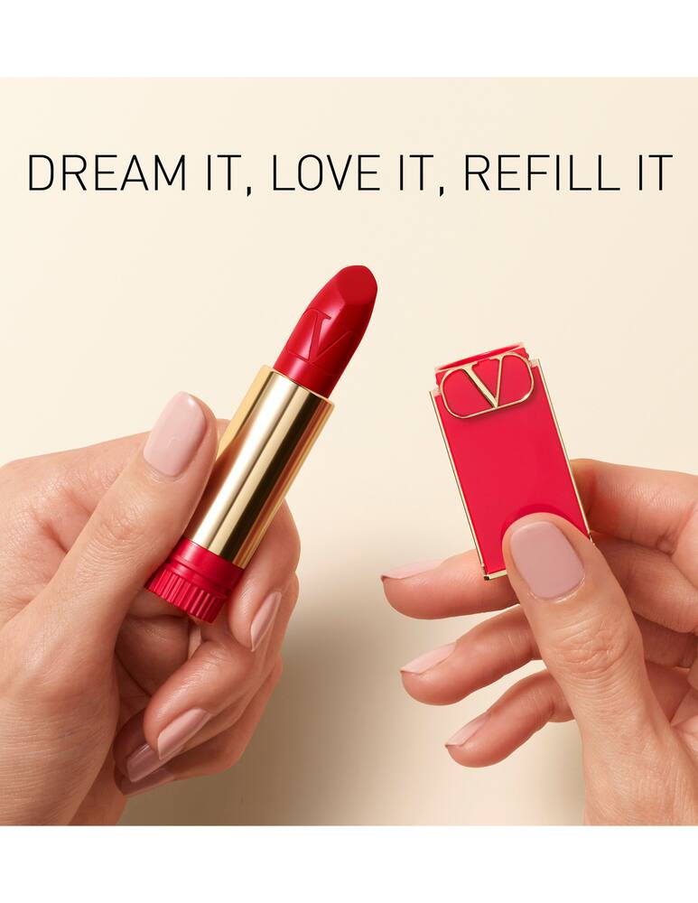 Valentino Beauty Rosso Valentino Satin rossetto ricaricabile - immagine 3 Valentino Beauty Rosso Valentino Satin rossetto ricaricabile - immagine 3