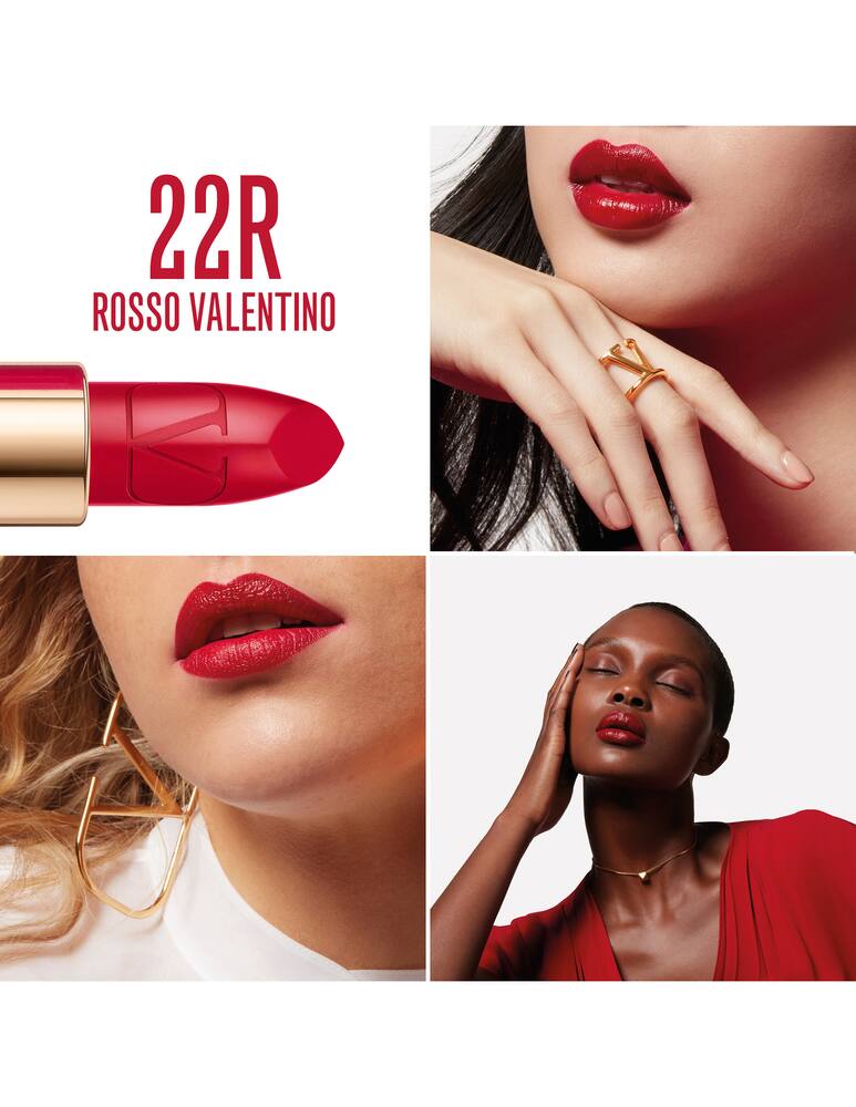 rinascente Valentino Beauty Rosso Valentino Satin rossetto ricaricabile