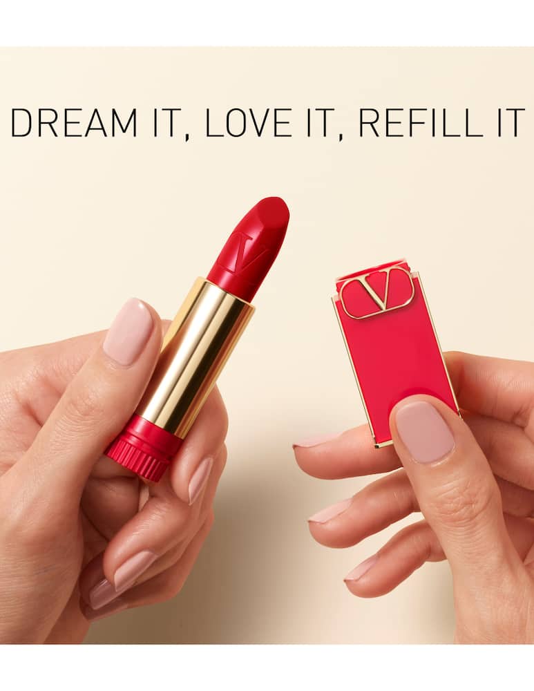 rinascente Valentino Beauty Rosso Valentino Satin refillable lipstick