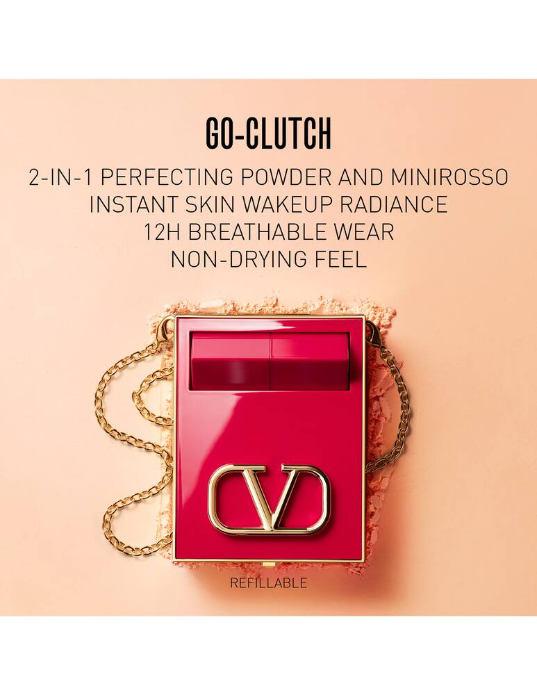 rinascente Valentino Beauty Go-Clutch Perfecting cipria perfezionante compatta