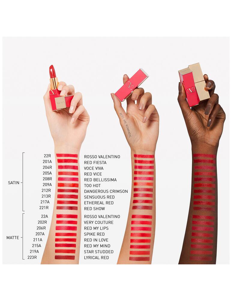 rinascente Valentino Beauty Rosso Valentino Matte lipstick refill