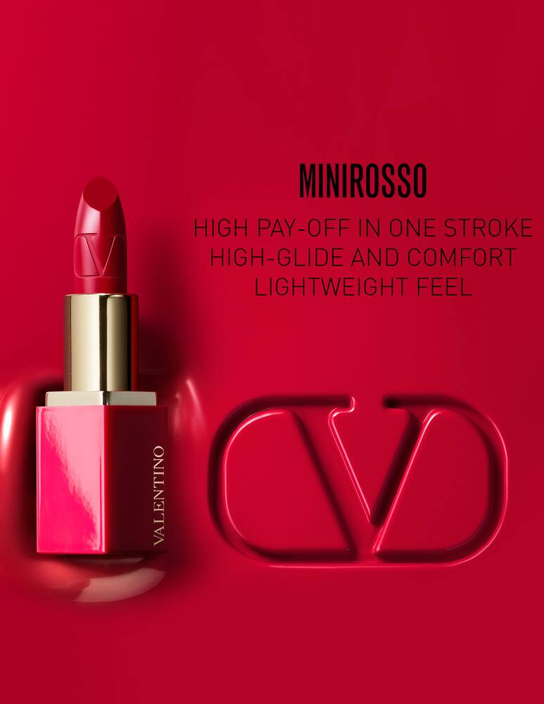rinascente Valentino Beauty Minirosso clutch-size satin lipstick