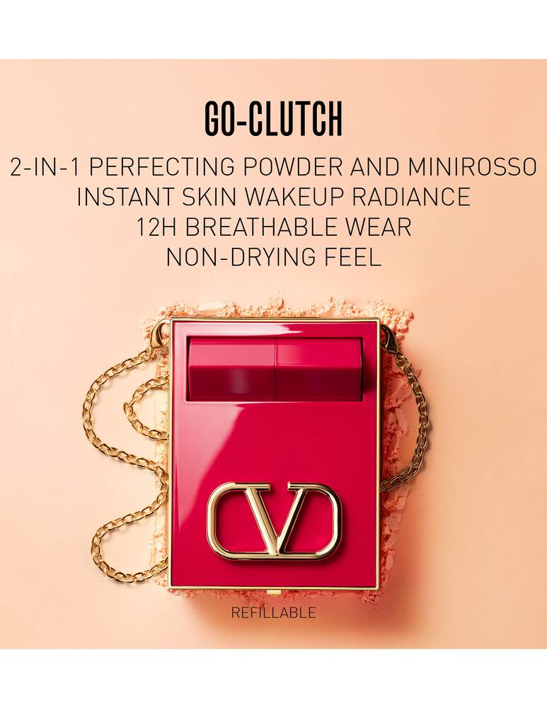 rinascente Valentino Beauty Go-Clutch Perfecting cipria perfezionante compatta