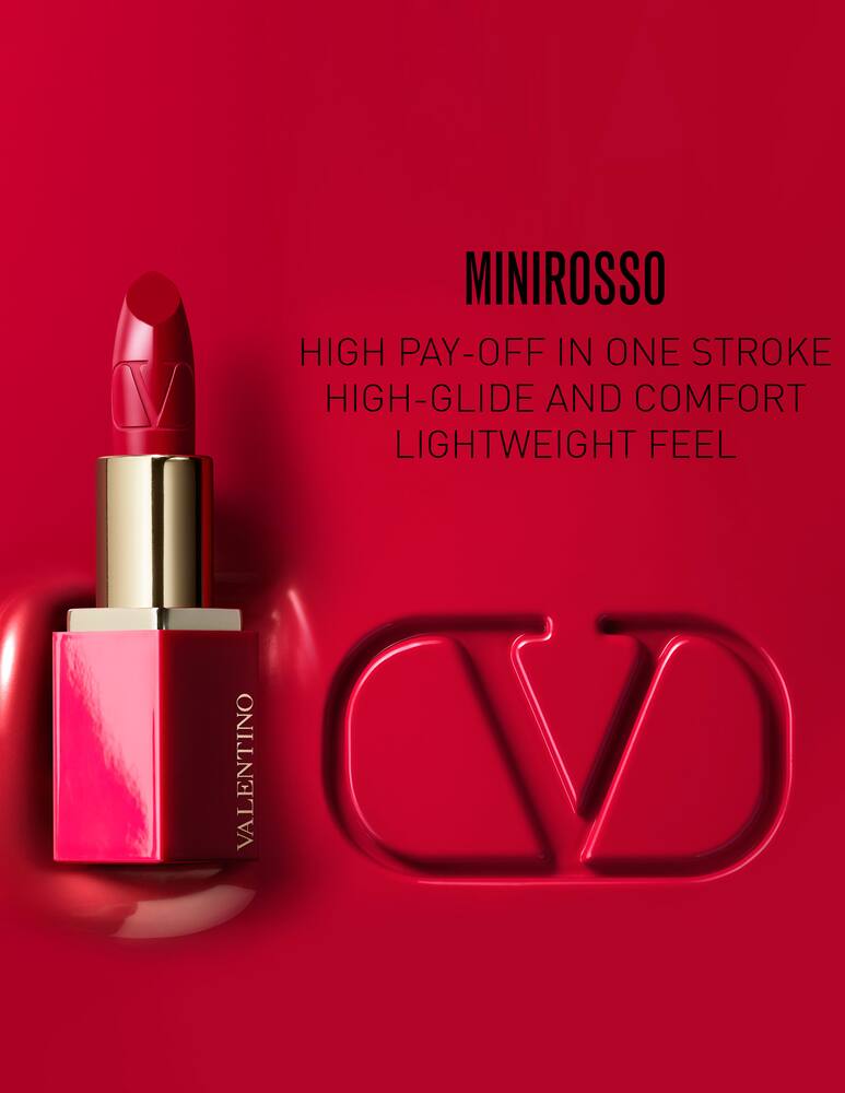 rinascente Valentino Beauty Minirosso clutch-size satin lipstick