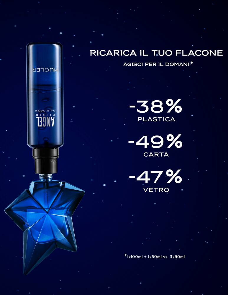 rinascente Thierry Mugler Angel Elixir Eau de Parfum Ricarica 100ml