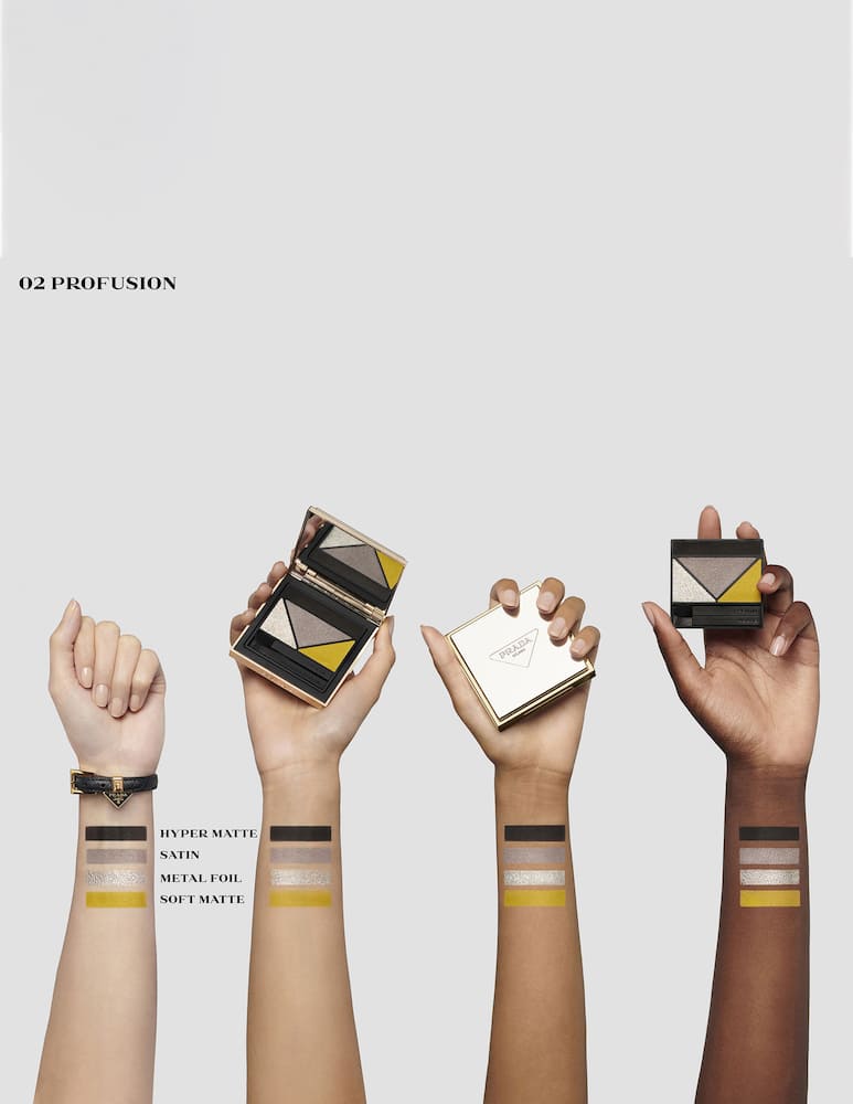 rinascente Prada Color Dimensions Durable Multi-Effect Eyeshadow