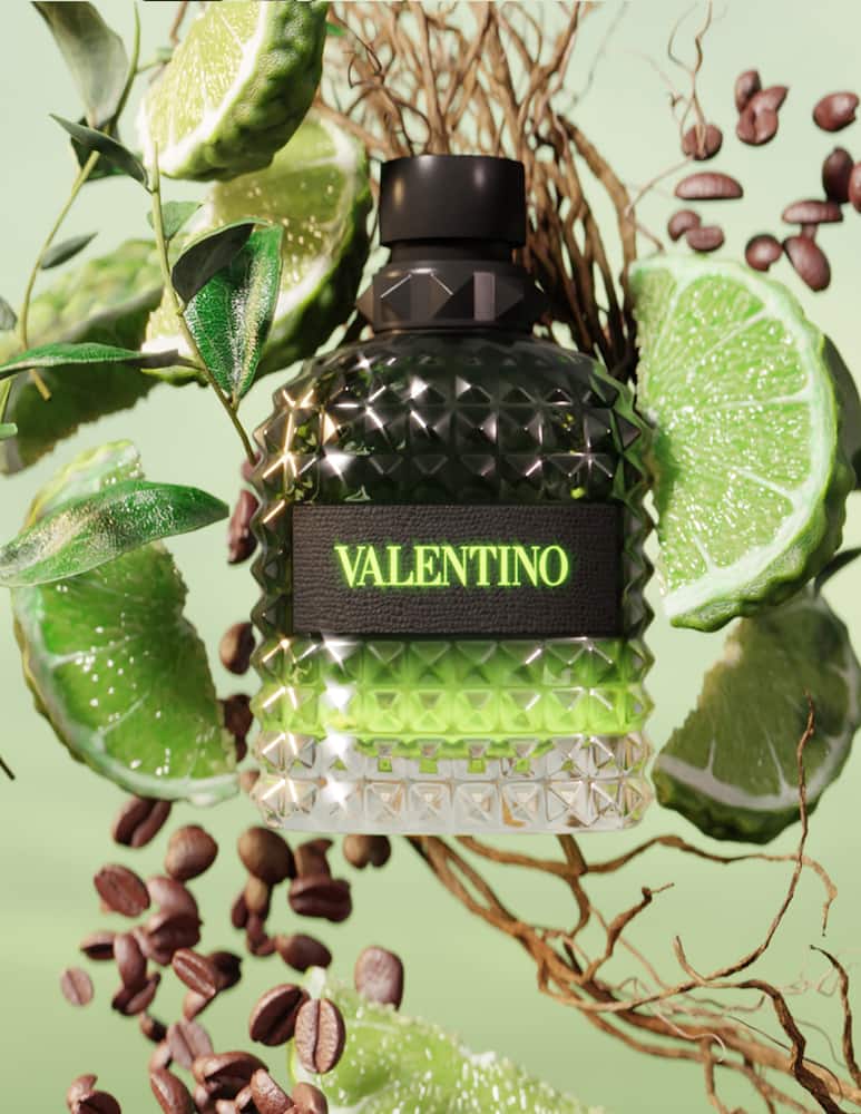 rinascente Valentino Beauty Born In Roma Uomo Green Stravaganza Eau De Toilette