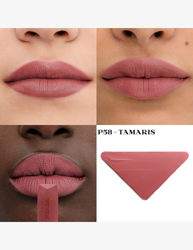 Prada Monochrome Hyper Matte Rossetto - immagine 4 Prada Monochrome Hyper Matte Rossetto - immagine 4