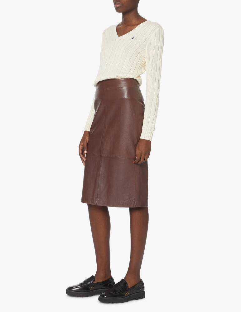 rinascente Polo Ralph Lauren Maglia classica manica lunga Kimberly - bianco