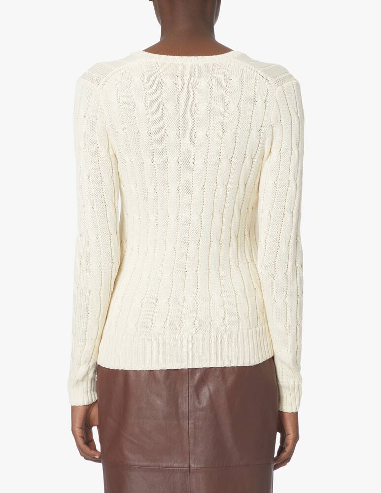 rinascente Polo Ralph Lauren Maglia classica manica lunga Kimberly - bianco