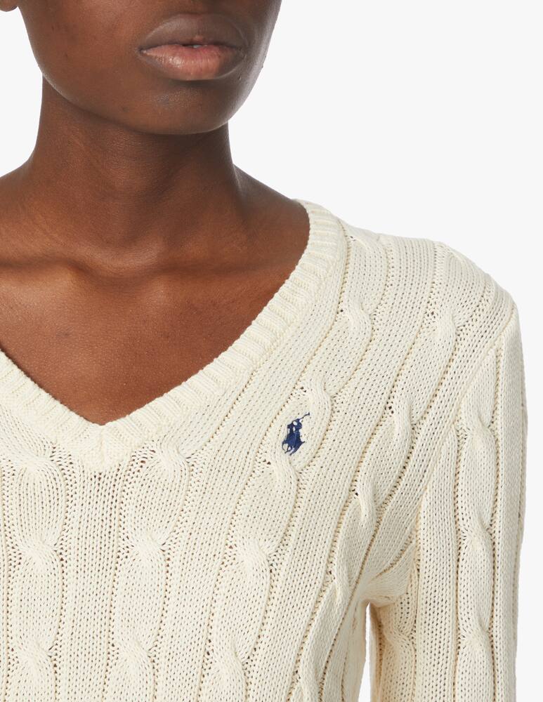 rinascente Polo Ralph Lauren Maglia classica manica lunga Kimberly - bianco