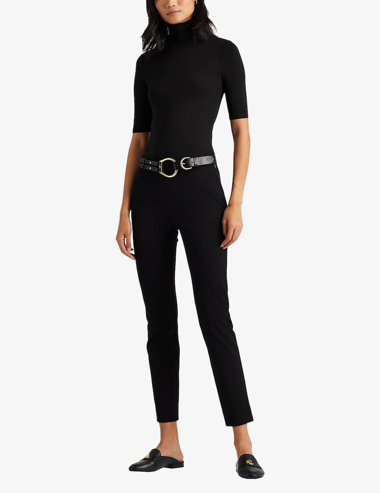 Lauren Ralph Lauren Keslina cotton blend skinny trousers - Black - picture 1 Lauren Ralph Lauren Keslina cotton blend skinny trousers - Black - picture 1