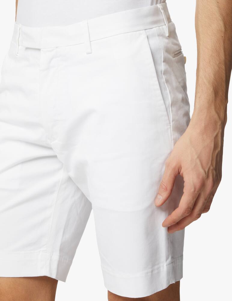 rinascente Polo Ralph Lauren Military stretch flat short - white