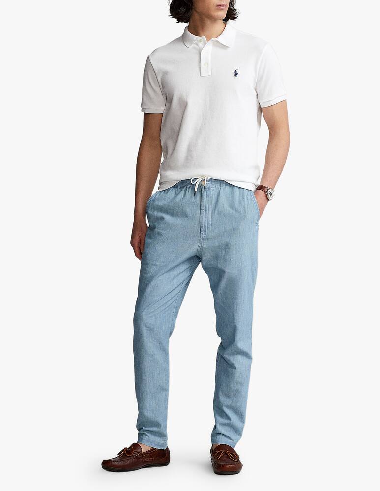 Polo Ralph Lauren Basic custom fit poloshirt - white - picture 2 Polo Ralph Lauren Basic custom fit poloshirt - white - picture 2
