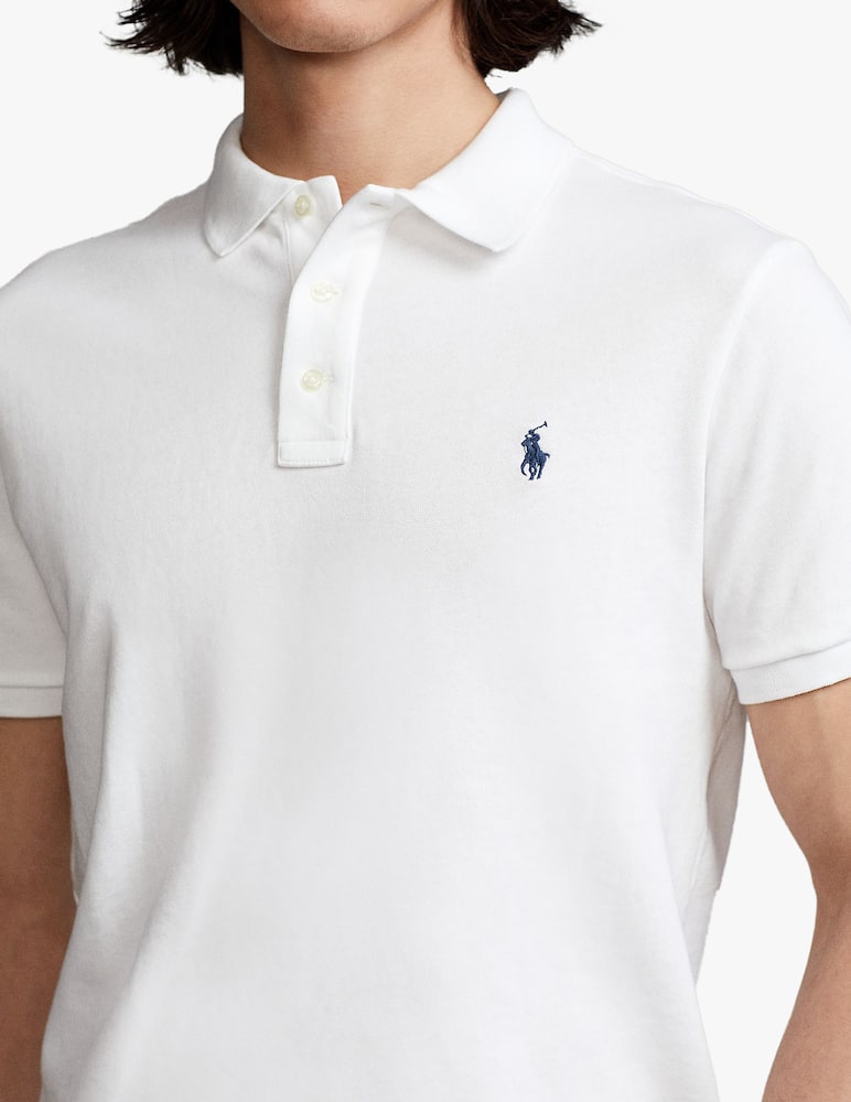 Polo Ralph Lauren Basic custom fit poloshirt - white - picture 4 Polo Ralph Lauren Basic custom fit poloshirt - white - picture 4