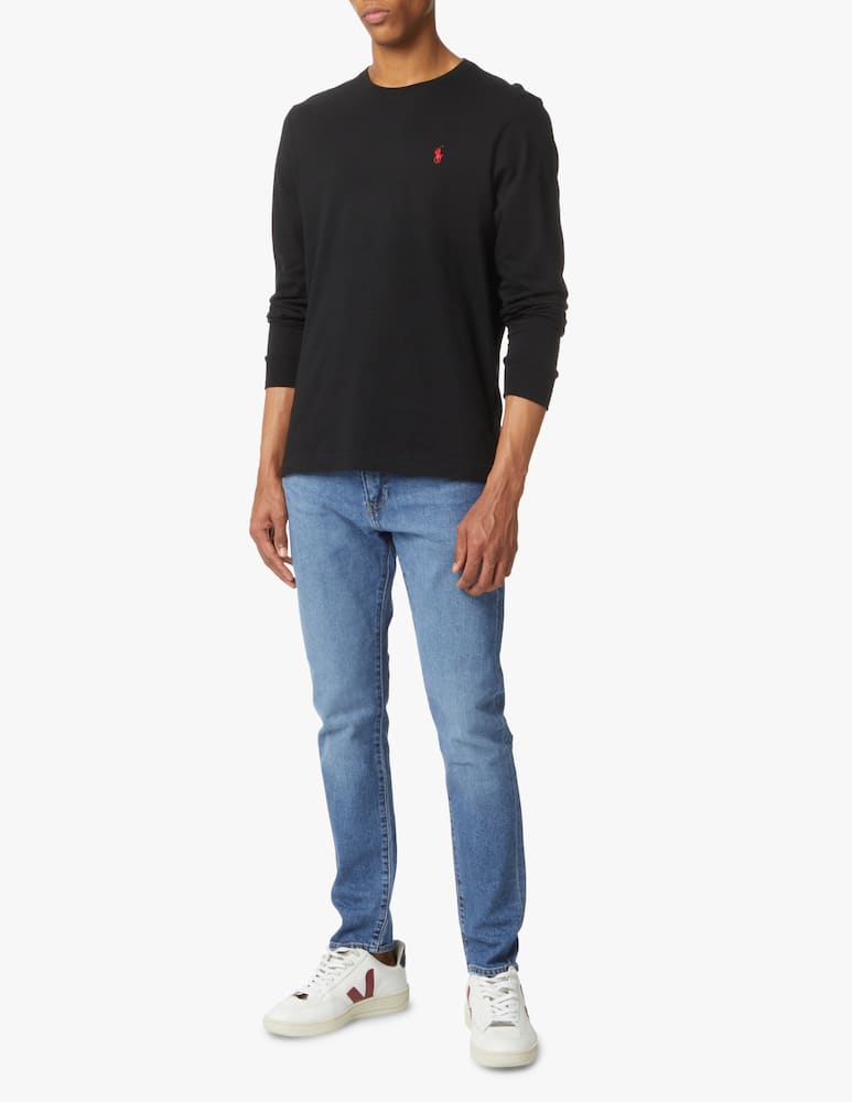 rinascente Polo Ralph Lauren Maglietta girocollo jersey slim fit - nero