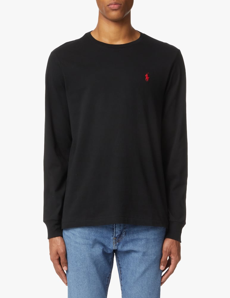Polo Ralph Lauren Jersey slim fit short sleeve t-shirt - black - picture 1 Polo Ralph Lauren Jersey slim fit short sleeve t-shirt - black - picture 1