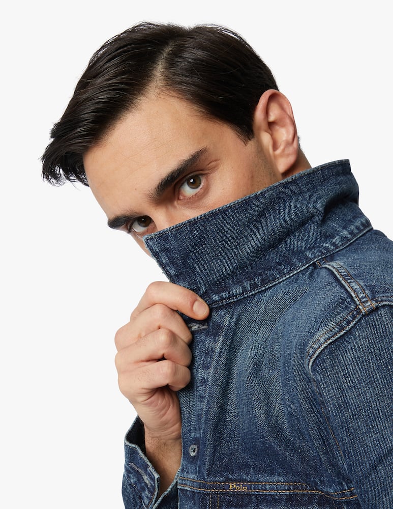 rinascente Polo Ralph Lauren Giacca icon trucker denim