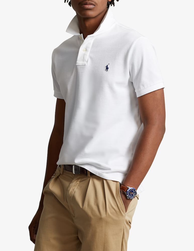 Polo Ralph Lauren Polo manica corta basic mesh custom fit  - immagine 1