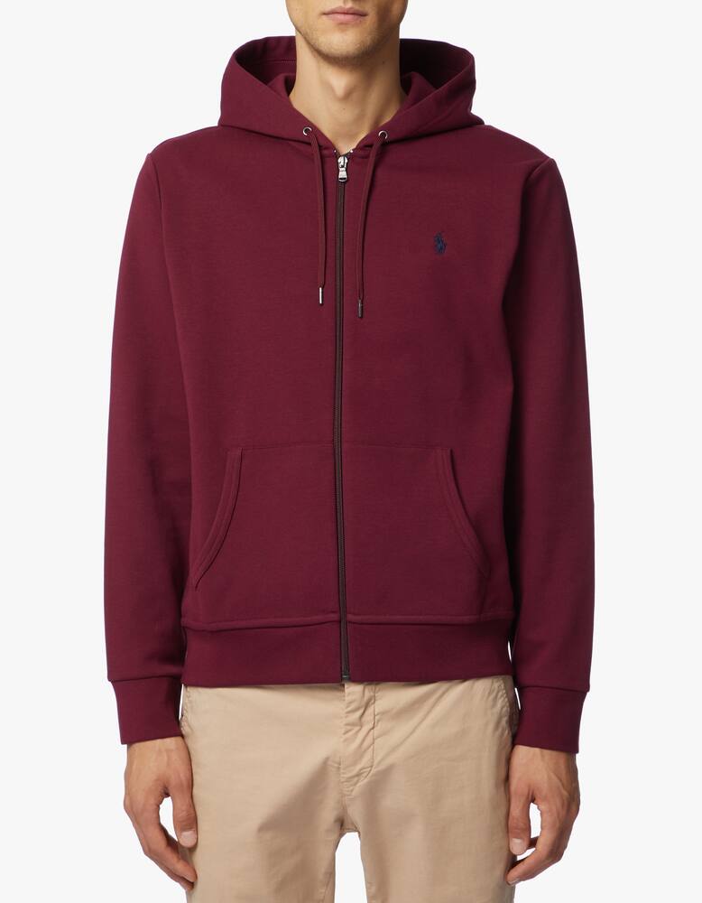 rinascente Polo Ralph Lauren Full zip knit hooded sweater