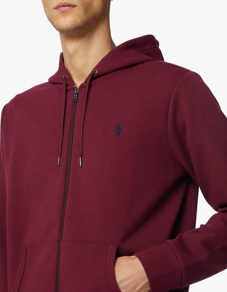 rinascente Polo Ralph Lauren Full zip knit hooded sweater