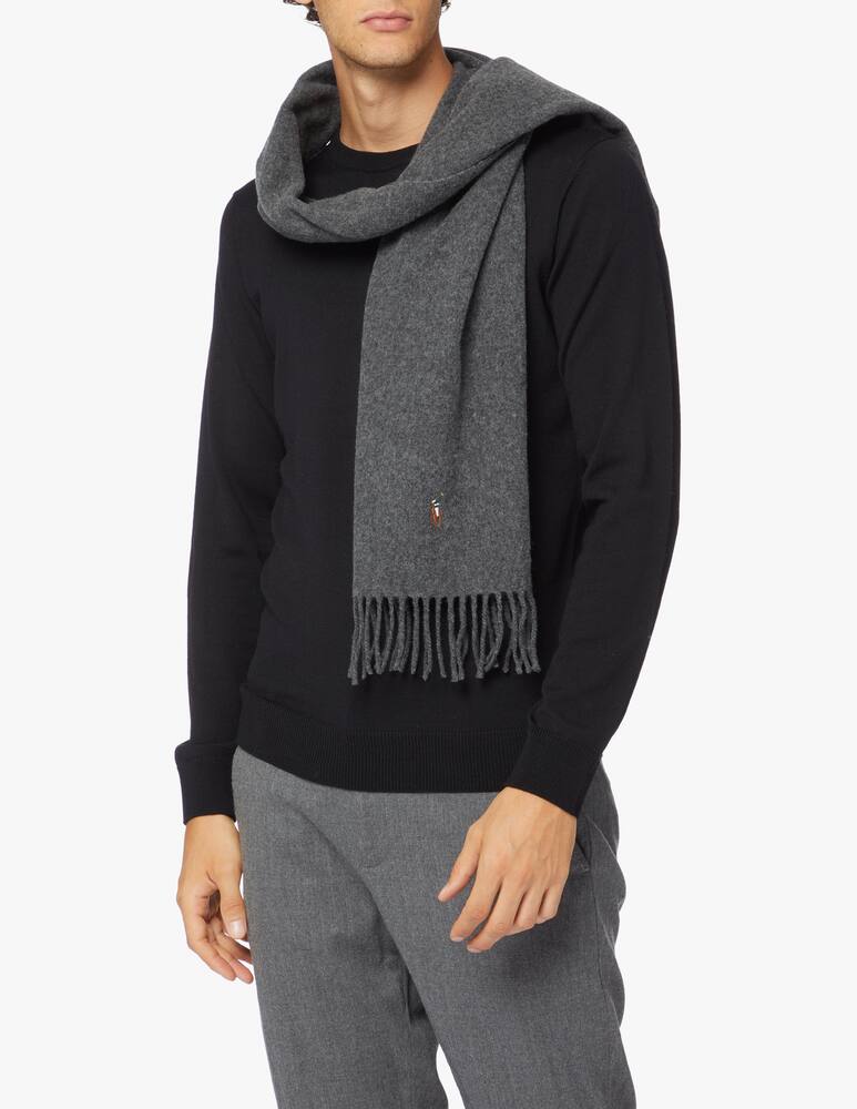 rinascente Polo Ralph Lauren Signature wool scarf