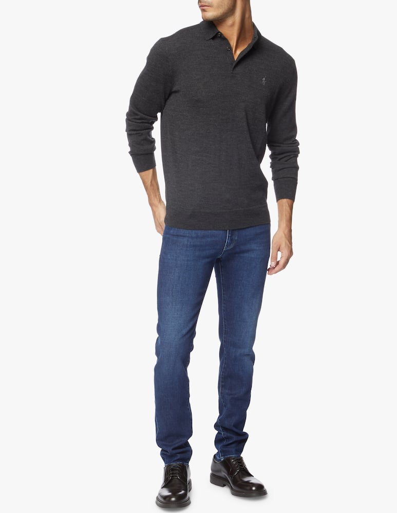 rinascente Polo Ralph Lauren Polo manica lunga in lana merino