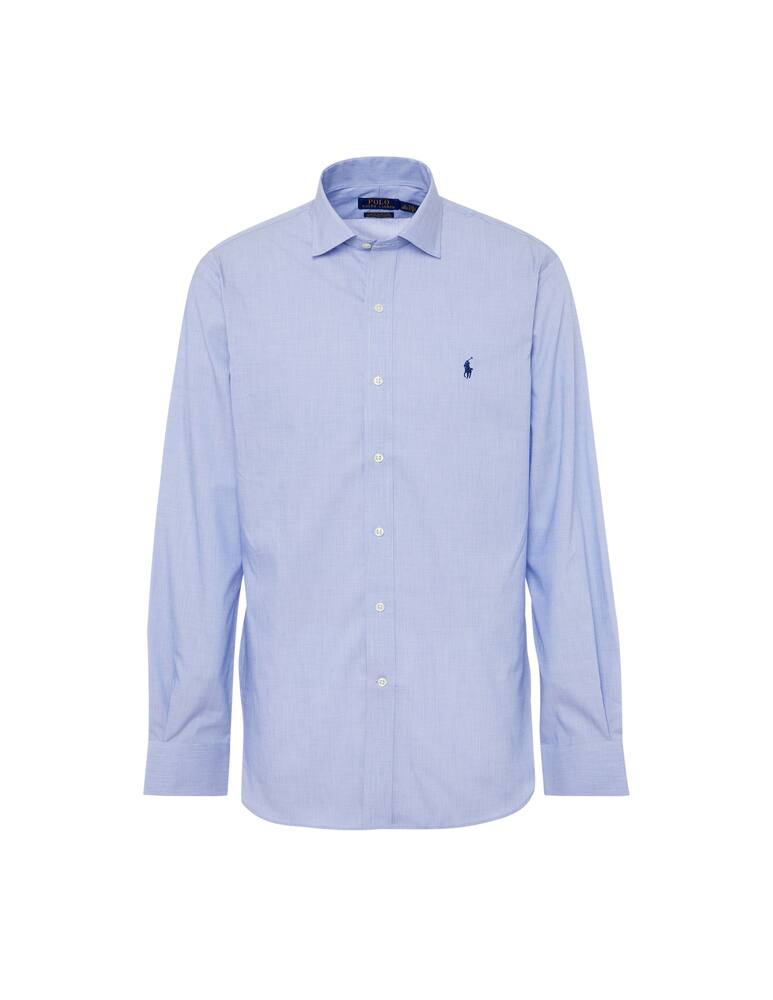 rinascente Polo Ralph Lauren Easy care stretch icon shirt - light blue