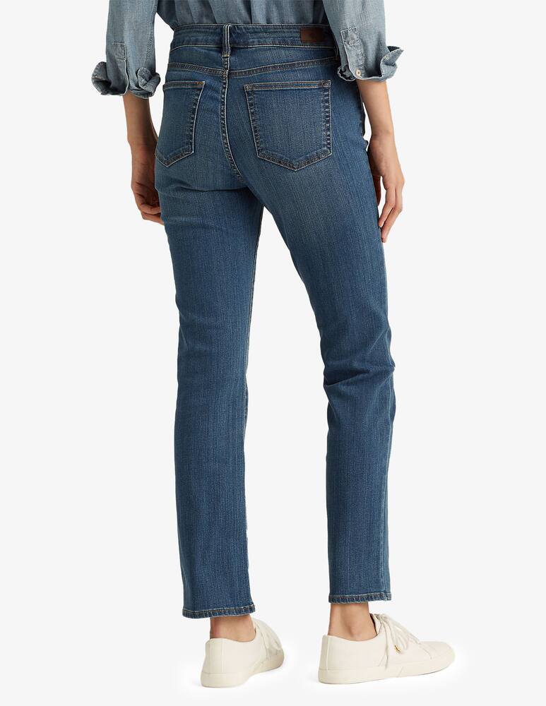 Lauren Ralph Lauren Jeans straight a vita media - Blu - immagine 3 Lauren Ralph Lauren Jeans straight a vita media - Blu - immagine 3