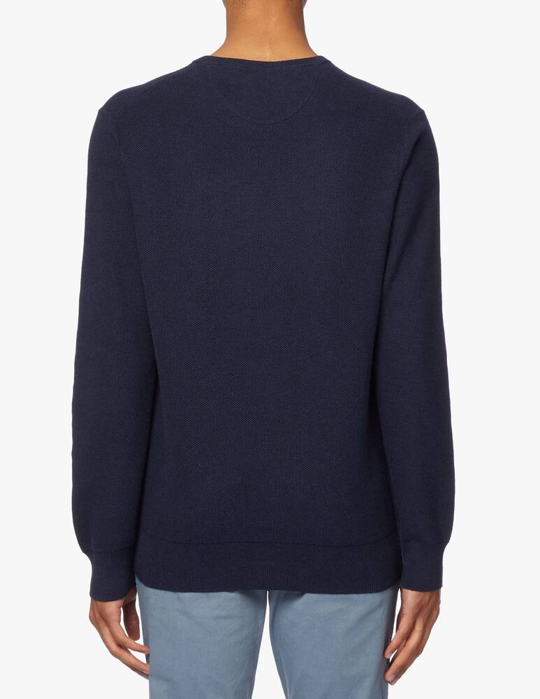 rinascente Polo Ralph Lauren Maglione girocollo in cotone a nido - blu