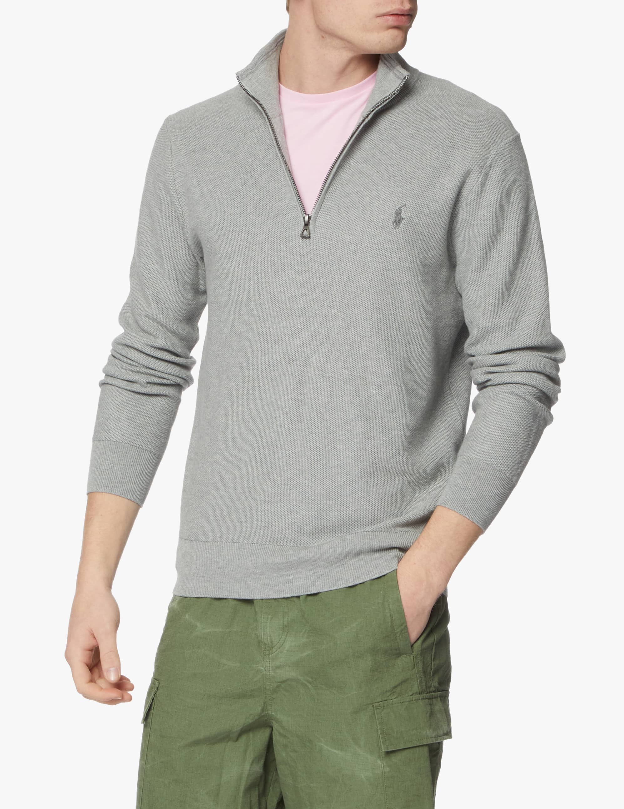Johnny Urban Felpa Con Zip Uomo – Modello Ruben Troyer In Pile Oversize, Colletto Rialzato, Tasca A Canguro - 3