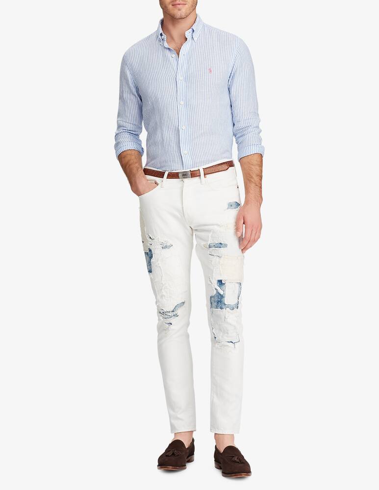 rinascente Polo Ralph Lauren Linen striped shirt 