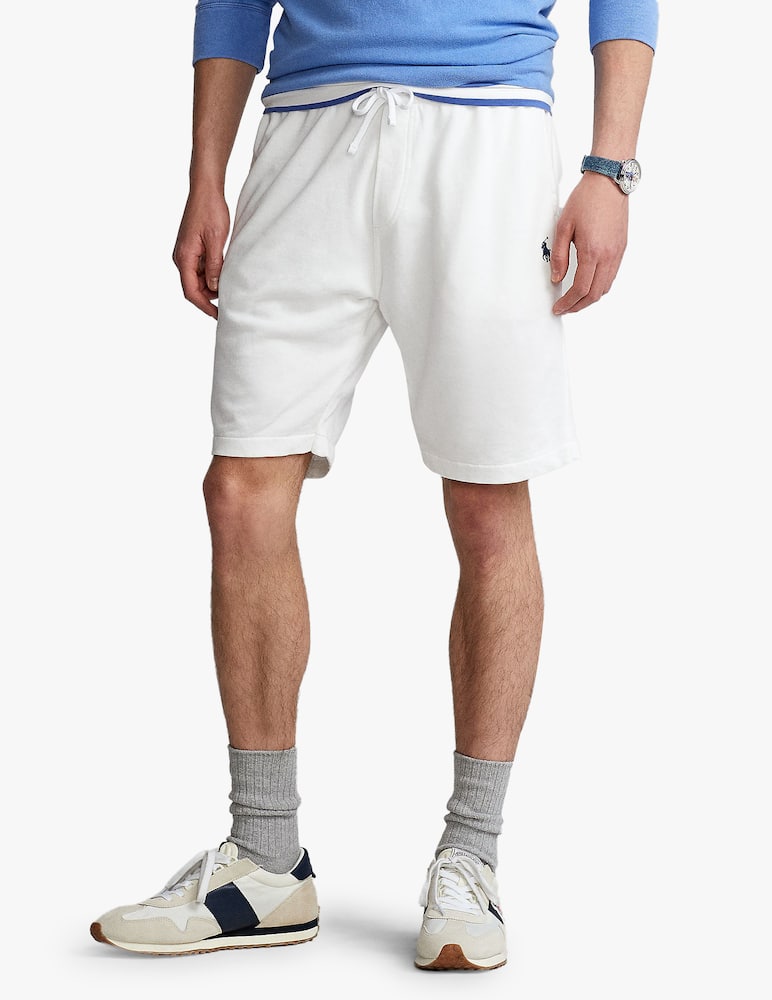 rinascente Polo Ralph Lauren Pantaloni tuta corti terry - bianco