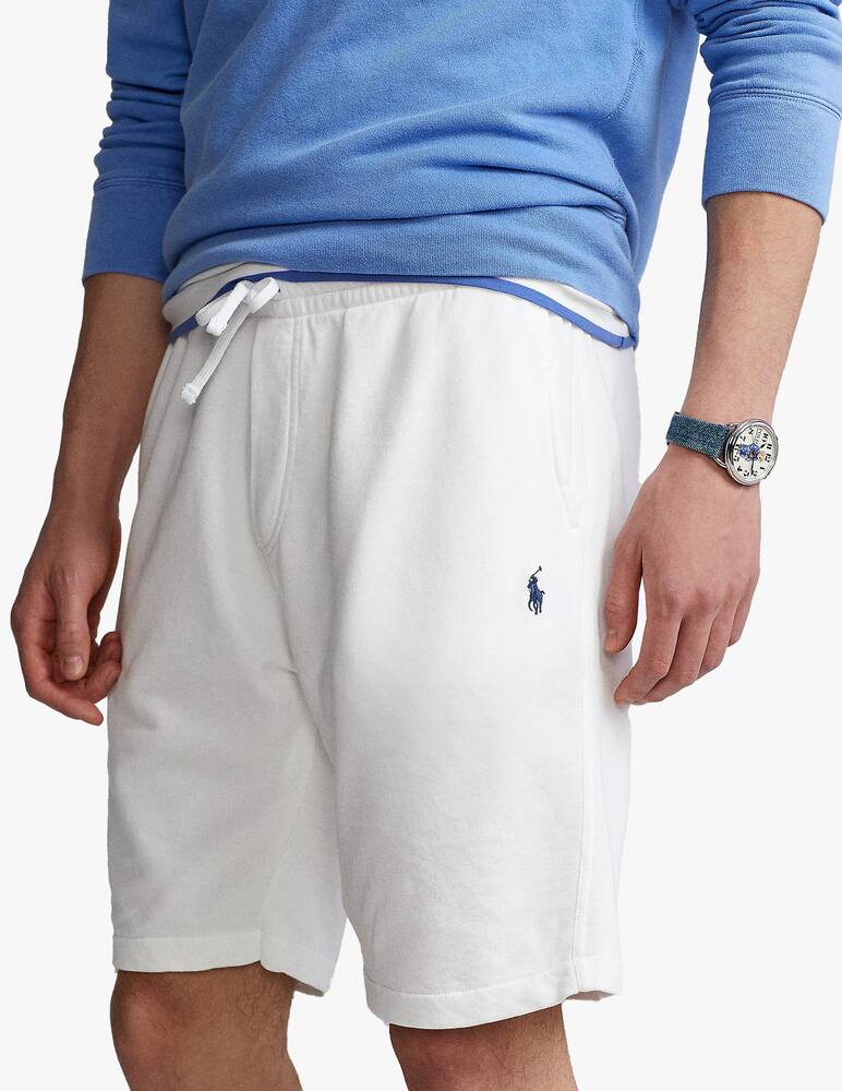 Polo Ralph Lauren Pantaloni tuta corti terry - bianco - immagine 5 Polo Ralph Lauren Pantaloni tuta corti terry - bianco - immagine 5
