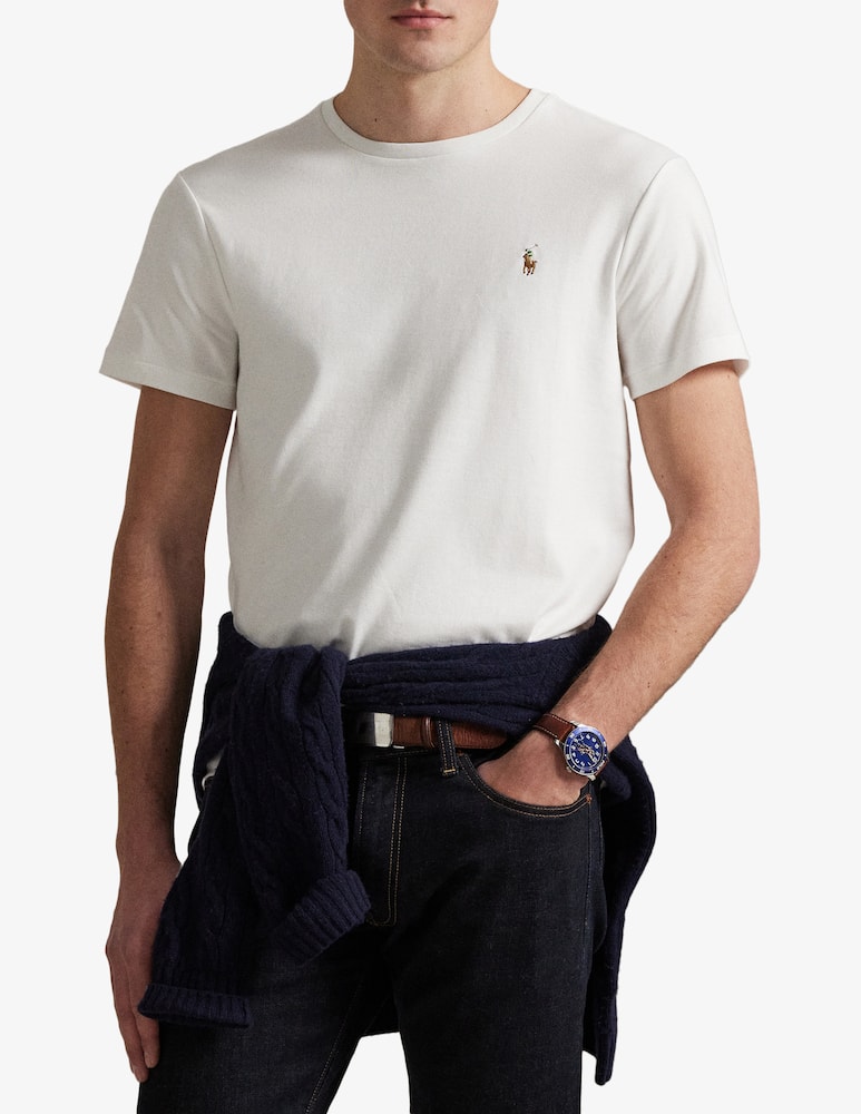 Polo Ralph Lauren Pima cotton t-shirt - picture 1 Polo Ralph Lauren Pima cotton t-shirt - picture 1
