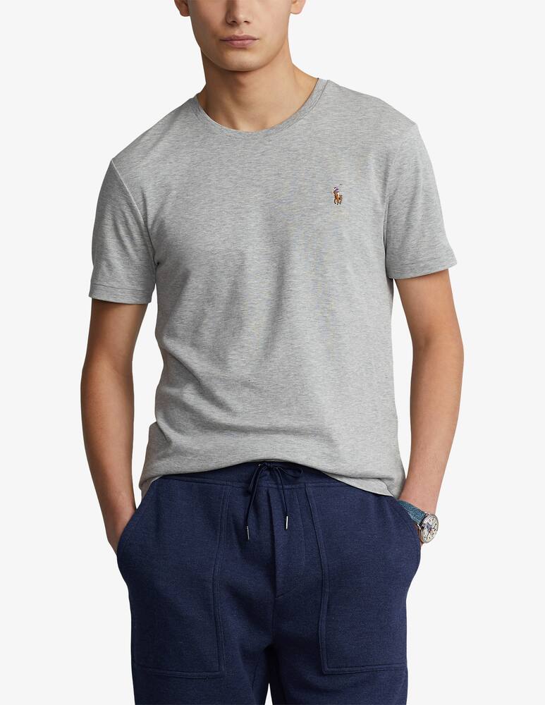 Polo Ralph Lauren Maglietta manica corta pima cotton - Grigio - immagine 1 Polo Ralph Lauren Maglietta manica corta pima cotton - Grigio - immagine 1