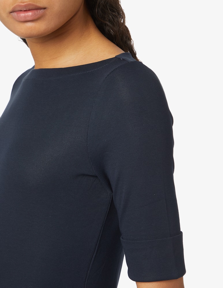 rinascente Lauren Ralph Lauren Judy cotton boatneck top