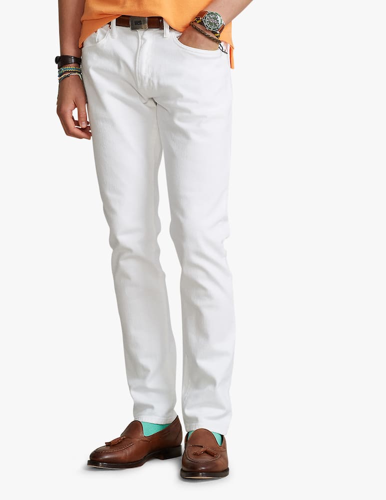 Polo Ralph Lauren Sullivan white stretch denim - picture 1 Polo Ralph Lauren Sullivan white stretch denim - picture 1