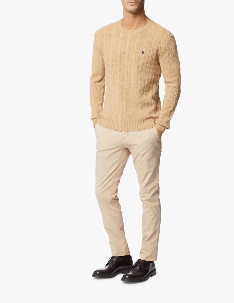 rinascente Polo Ralph Lauren Cashmere cable roundneck sweater