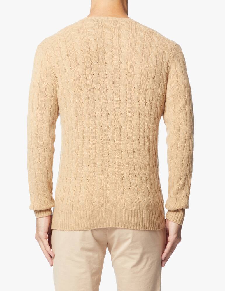 rinascente Polo Ralph Lauren Cashmere cable roundneck sweater