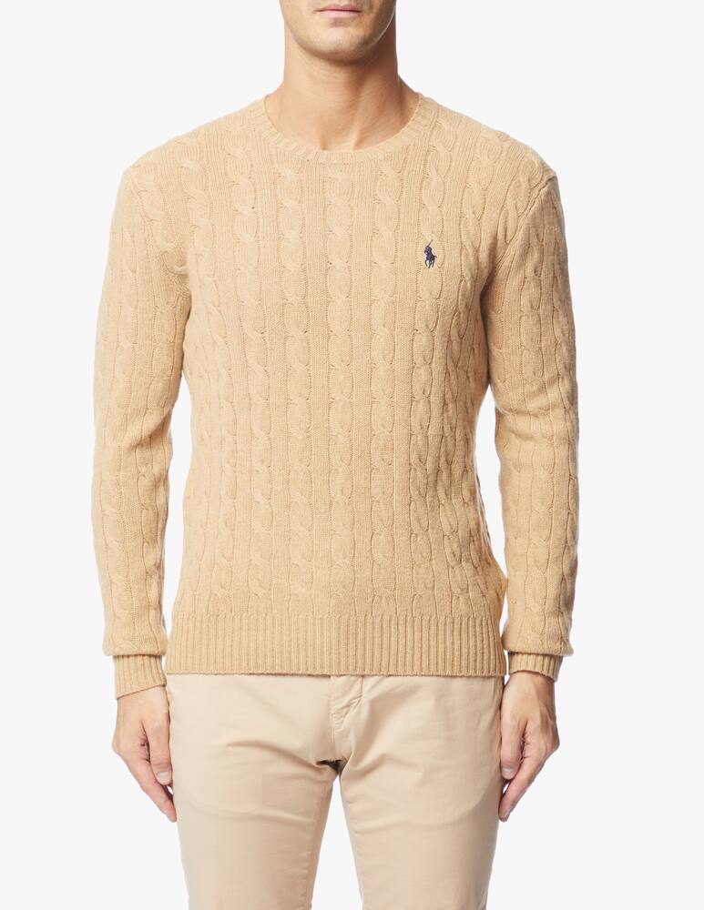 rinascente Polo Ralph Lauren Cashmere cable roundneck sweater