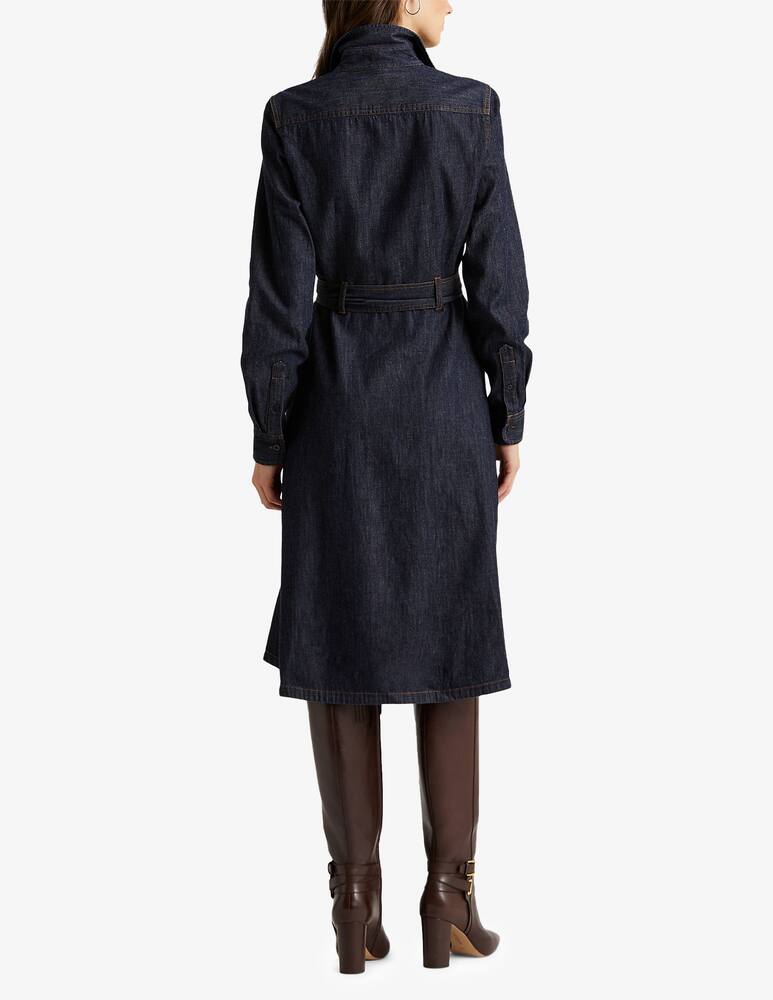 rinascente Lauren Ralph Lauren Callahan long sleeve midi dress - Black