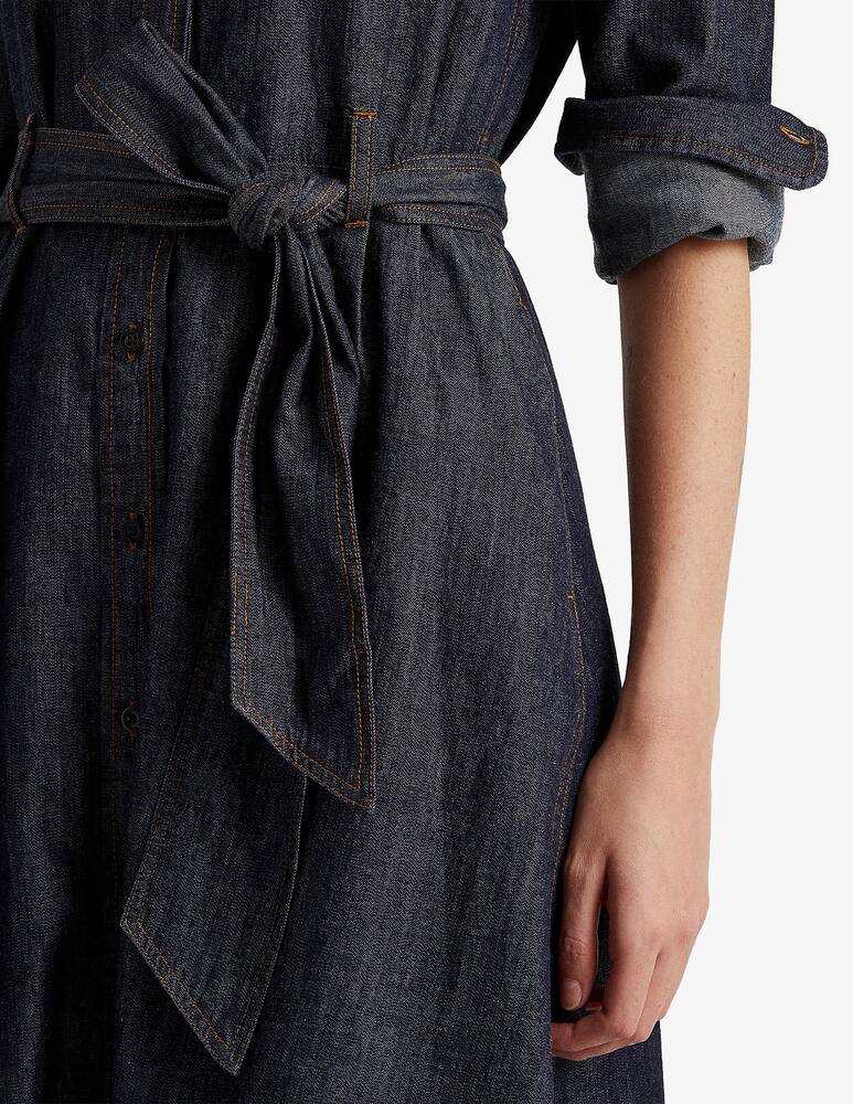 rinascente Lauren Ralph Lauren Callahan long sleeve midi dress - Black