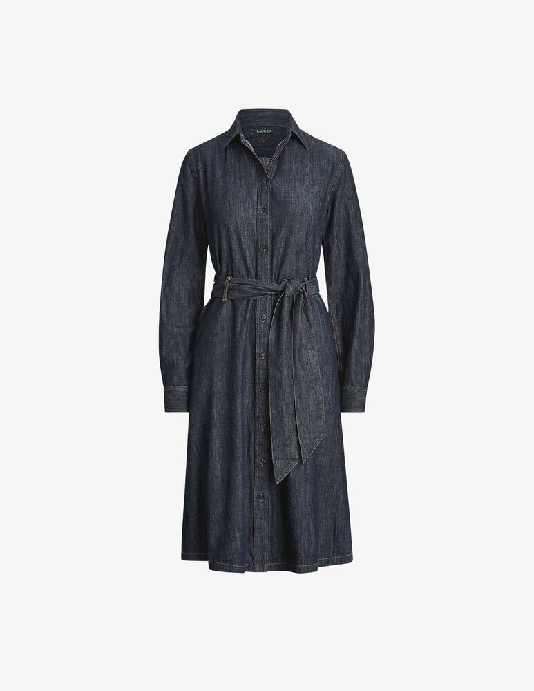 rinascente Lauren Ralph Lauren Callahan long sleeve midi dress - Black