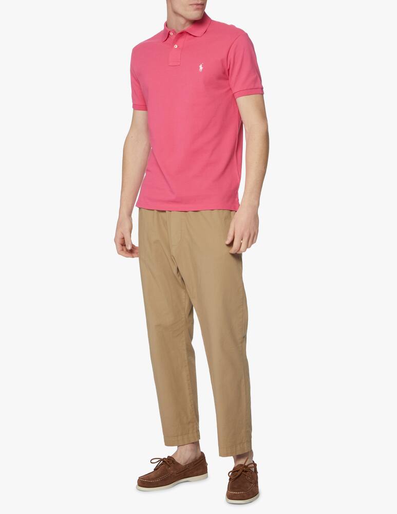 rinascente Polo Ralph Lauren Polo basic mesh custom fit - rosa