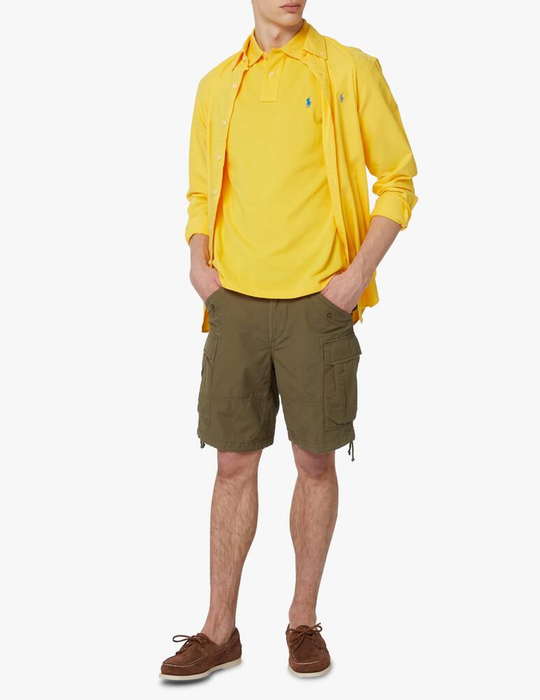 rinascente Polo Ralph Lauren Polo basic mesh custom fit - giallo
