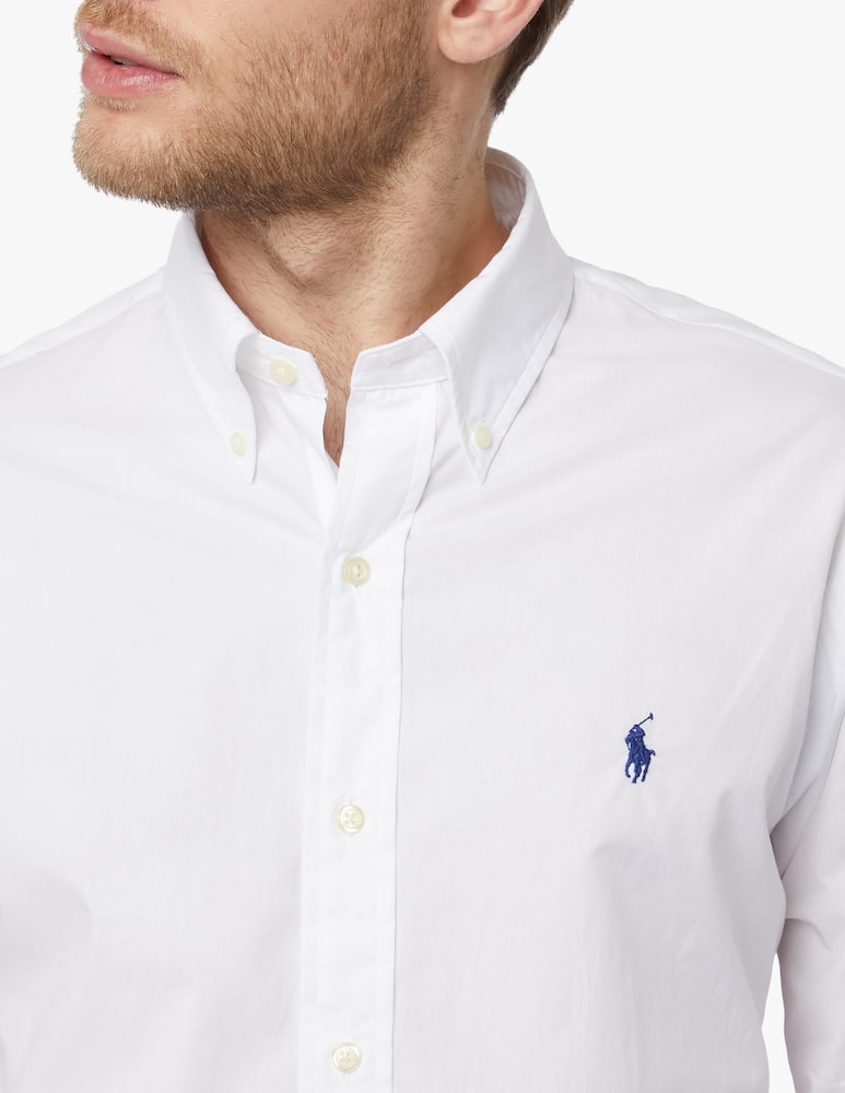 rinascente Polo Ralph Lauren shirt natural stretch - white