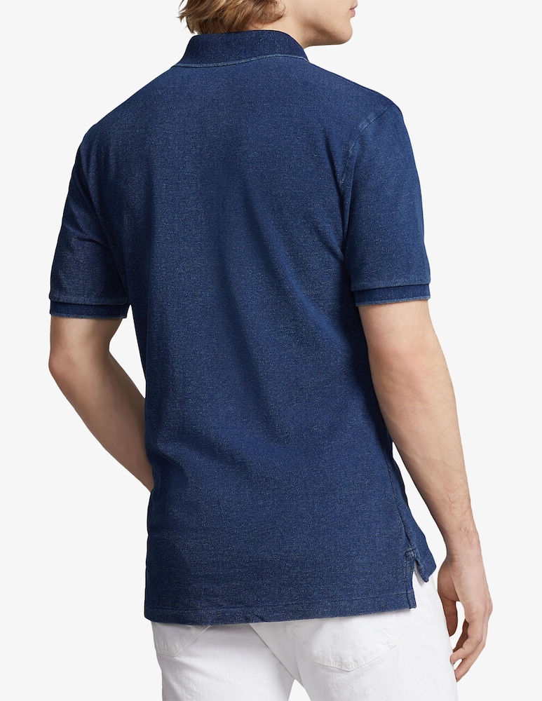 rinascente Polo Ralph Lauren Short sleeve slim fit basic mesh polo shirt