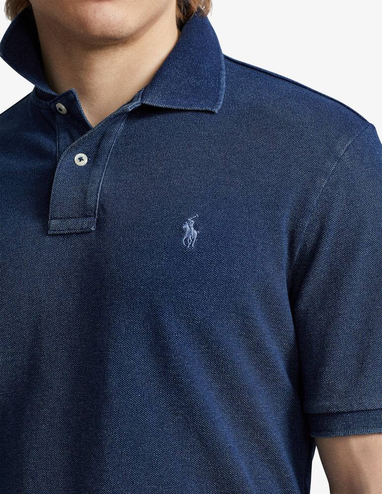 rinascente Polo Ralph Lauren Slim basic mesh polo shirt